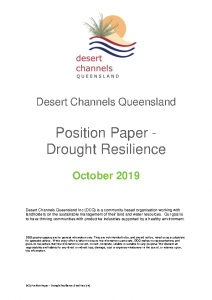 DCQ Position Paper Drought Resilience